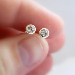 Birthstone Stud Earrings--Pick your..