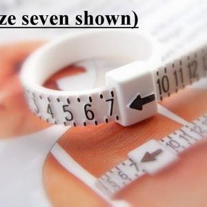 Adjustable Ring Sizer: Plastic Ring Sizer,..