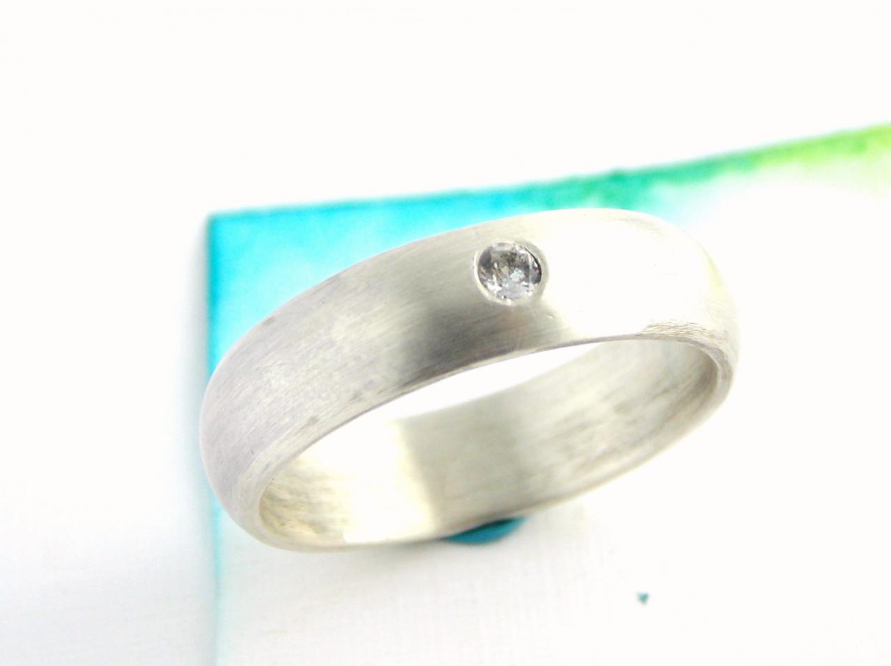 Wide Band Unisex Ring - sterling silver ring / silver ring / wide ring / wedding ring / wedding band
