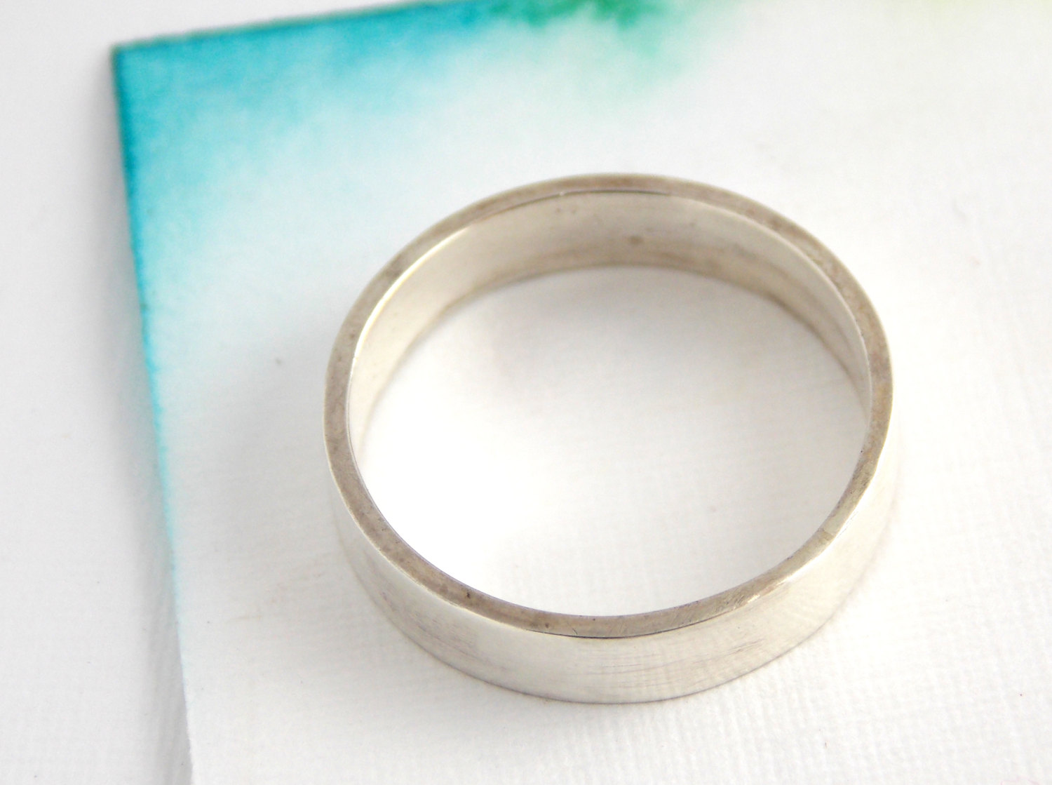 Plain Sterling Silver Band sterling Silver Ring Plain Ring Simple